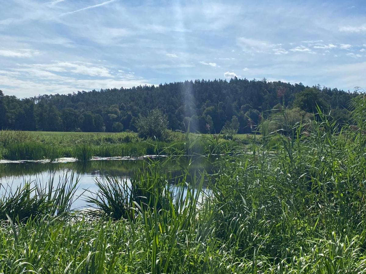 בורגלנגנפלד Idyllische Ferienwohnungen In Mossendorf מראה חיצוני תמונה